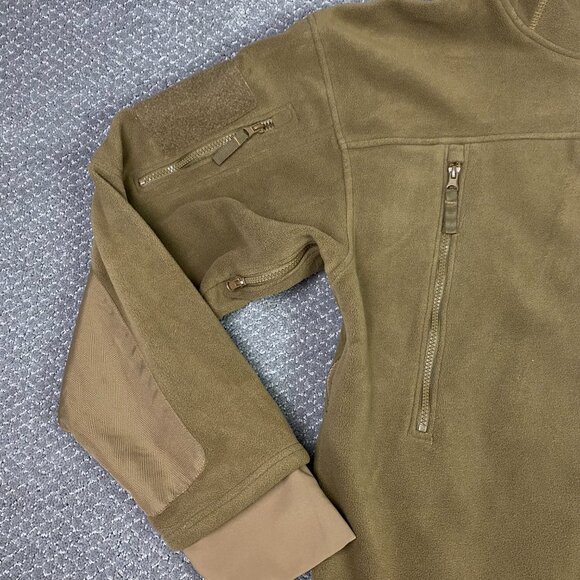 Condor Sierra Hooded Fleece Jacket Men's 3XL Coyote Brown Tan Tactical Utility - Picture 3 of 15